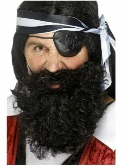 Barba De Pirata Negra