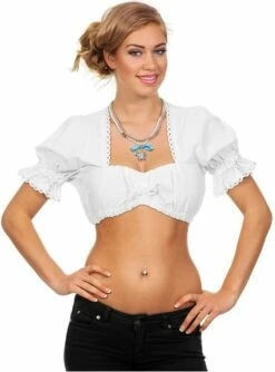 Blusa Austriaca Oktoberfest Para Mujer