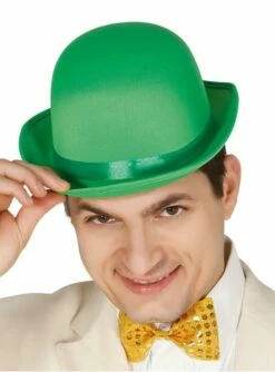 Bombín Verde Para Adulto