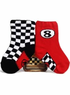 Calcetines De Piloto De Carreras Para Bebé