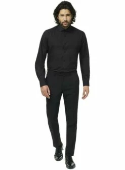 Camisa Negra "Black Knight" - Opposuits