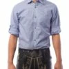 Camisa Oktoberfest Azul Para Hombre