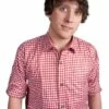 Camisa Tirolesa Roja Para Hombre -FUNIDELIA Ventas camisa tirolesa roja para hombre