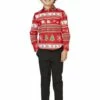 Camisa Navideña Roja "Wonderland" Para Niño - Opposuits -FUNIDELIA Ventas camisa wonderland opposuits para nino