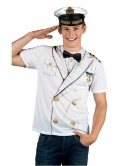 Camiseta De Capitán Para Hombre