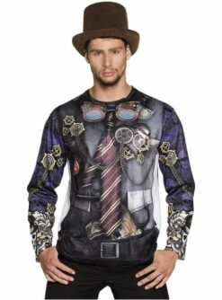 Camiseta De Mr Steampunk Para Hombre