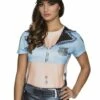 Camiseta De Policía Sexy Para Mujer -FUNIDELIA Ventas camiseta de policia sexy para mujer