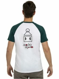 Camiseta El Juego Del Calamar Nº 456 - Oficial Netflix -FUNIDELIA Ventas camiseta el juego del calamar n 456 oficial netflix 1 2