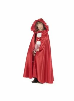 Capa Roja Infantil -FUNIDELIA Ventas capa de caperucita para nina 2