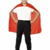 Capa Color Rojo Infantil -FUNIDELIA Ventas capa de superheroe color rojo para nino