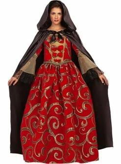 Capa Negra De Raso Con Capucha