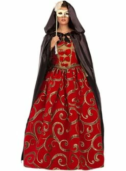 Capa Negra De Raso Con Capucha -FUNIDELIA Ventas capa negra de raso para adulto 3