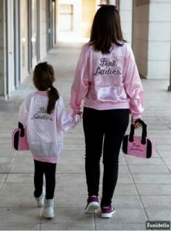 Chaqueta De Pink Ladies Para Niña - Disfraz Grease -FUNIDELIA Ventas chaqueta de pink ladies para nina disfraz grease 5