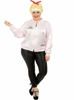 Chaqueta De Pink Ladies Talla Grande - Disfraz Grease