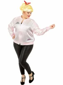 Chaqueta De Pink Ladies Talla Grande - Disfraz Grease -FUNIDELIA Ventas chaqueta de pink ladies talla grande disfraz grease 3