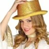 Chistera Dorada Brillante -FUNIDELIA Ventas chistera dorada brillante