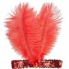 Cinta De Pelo Años 20 Roja Para Mujer -FUNIDELIA Ventas cinta de pelo anos 20 roja para mujer