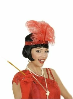 Cinta De Pelo Años 20 Roja Para Mujer -FUNIDELIA Ventas cinta de pelo anos 20 roja para mujer 2