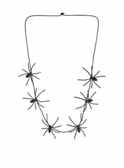 Collar Con Arañas Para Mujer