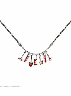 Collar De Herramientas Ensangrentadas