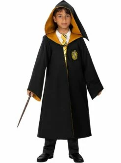 Corbata Hufflepuff Harry Potter Para Niños -FUNIDELIA Ventas corbata hufflepuff harry potter para ninos 3
