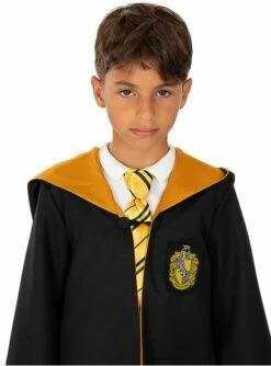 Corbata Hufflepuff Harry Potter Para Niños -FUNIDELIA Ventas corbata hufflepuff harry potter para ninos 4