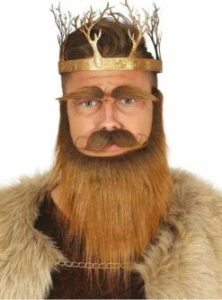 Corona Metálica De Rey De Los Tronos Dorada Para Adulto