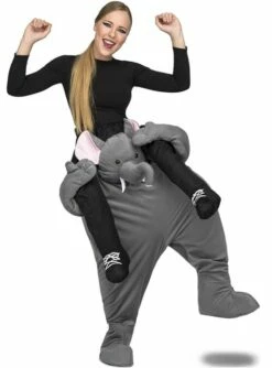 Disfraz A Hombros De Elefante Para Adulto