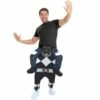Disfraz A Hombros De Power Ranger Negro Para Adulto