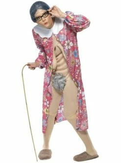 Disfraz De Abuela Exhibicionista