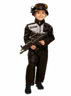 Disfraz De Agente SWAT Para Niño