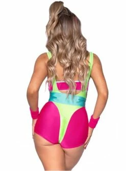 Disfraz De Años 80 Aerobic Para Mujer -FUNIDELIA Ventas disfraz de anos 80 aerobic para mujer 4