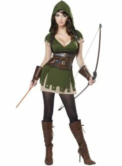 Disfraz De Arquera -FUNIDELIA Ventas disfraz de arquera robin de los bosques para mujer 1