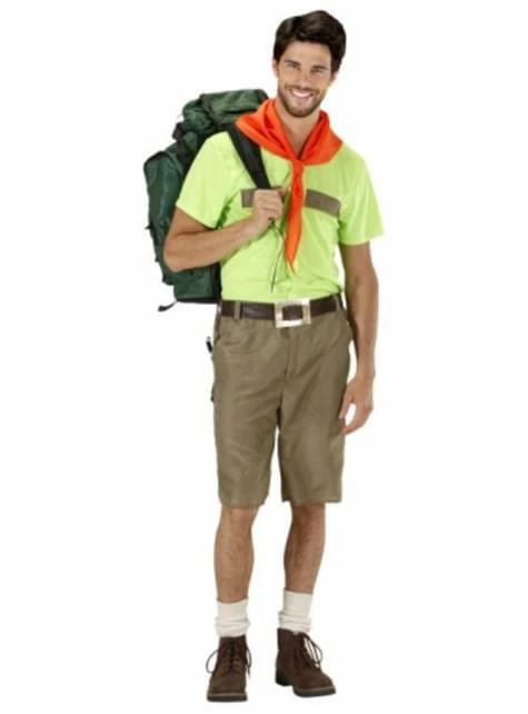 Disfraz De Boy Scout Disciplinado Para Hombre 3 Disfraz De Boy Scout Disciplinado Para Hombre