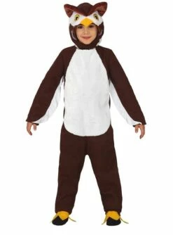 Disfraz De Buho Onesie Para Niños