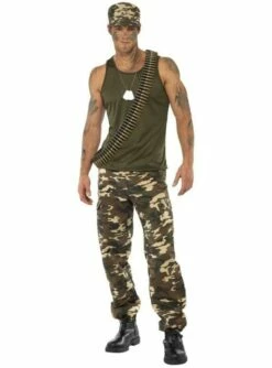 Disfraz De Camuflaje Para Hombre