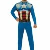 Disfraz De Capitán América Basic Para Hombre