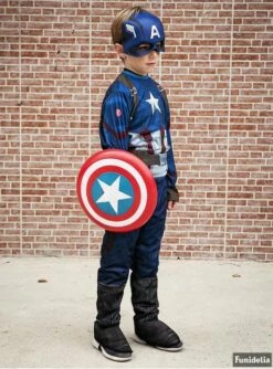 Disfraz De Capitán América Civil War Deluxe Para Niño -FUNIDELIA Ventas disfraz de capitan america civil war deluxe para nino 3