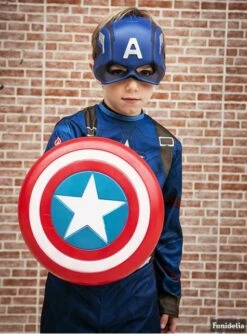 Disfraz De Capitán América Civil War Deluxe Para Niño -FUNIDELIA Ventas disfraz de capitan america civil war deluxe para nino 4