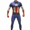 Disfraz De Capitán América Clásico Morphsuit -FUNIDELIA Ventas disfraz de capitan america clasico morphsuit