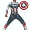 Disfraz De Capitán America Deluxe Para Niño - Falcon Y El Soldado Del Invierno -FUNIDELIA Ventas disfraz de capitan america deluxe para nino falcon y el soldado del invierno