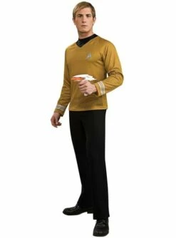 Disfraz De Capitán Kirk Star Trek Deluxe Para Hombre