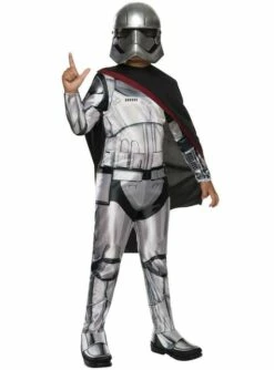 Disfraz De Capitán Phasma Star Wars Episodio 7 Para Niña