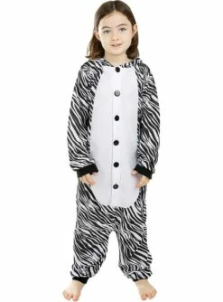 Disfraz De Cebra Onesie Para Niños -FUNIDELIA Ventas disfraz de cebra onesie para ninos 4