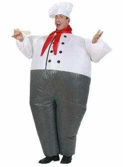 Disfraz De Cocinero Hinchable Para Adulto -FUNIDELIA Ventas disfraz de chef hinchable para adulto 2