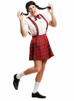 Disfraz De Colegiala Para Hombre