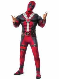 Disfraz De Deadpool Musculoso