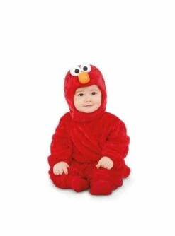 Disfraz De Elmo Barrio Sésamo Onesie Para Bebé
