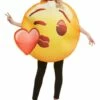 Disfraz De Emoji Beso De Corazón -FUNIDELIA Ventas disfraz de emoji beso de corazon