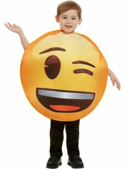 Disfraz De Emoji Guiñando Un Ojo Infantil -FUNIDELIA Ventas disfraz de emoji guinando un ojo infantil 4